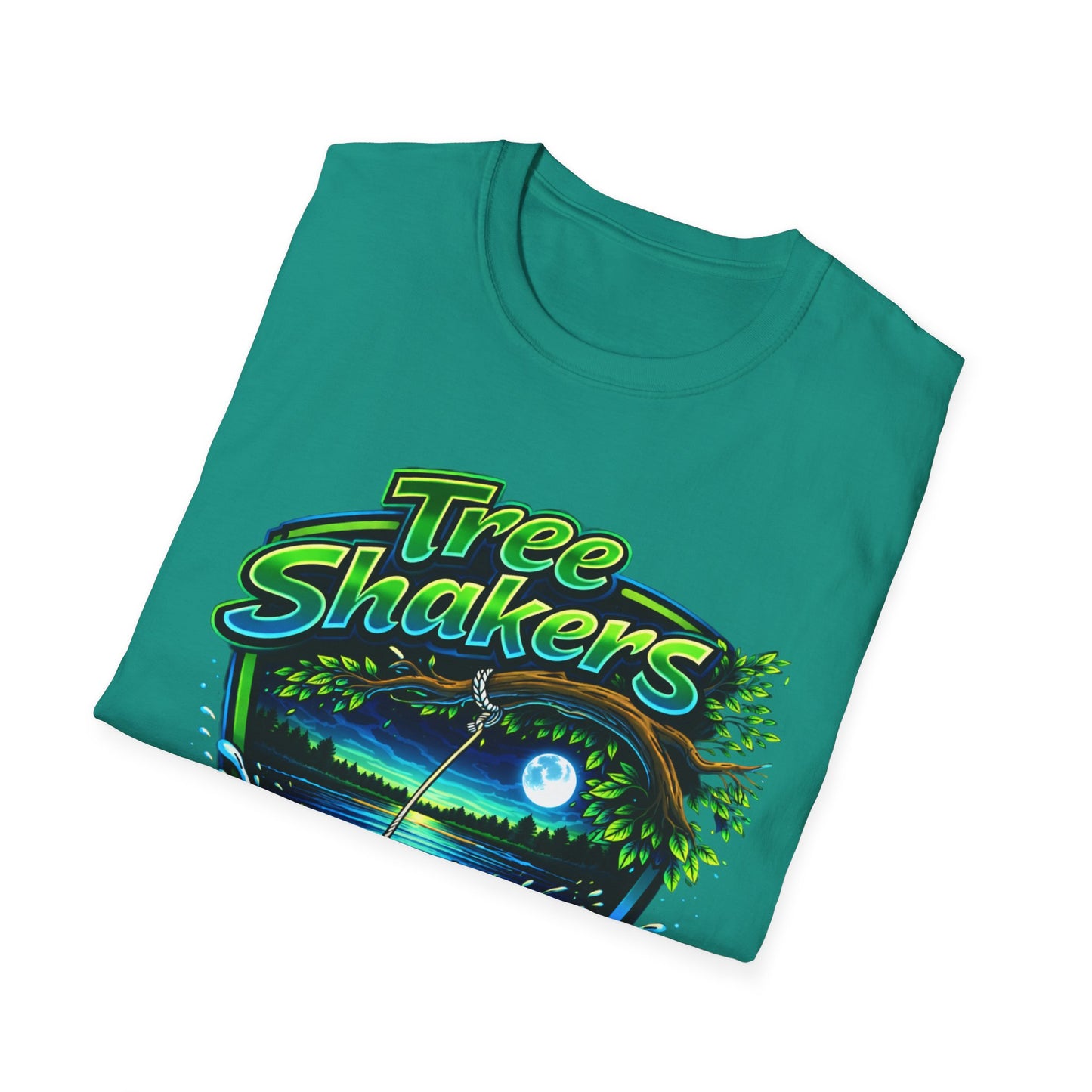 Tree Shakers T-Shirt — Night Fishing Outdoor Graphic Tee