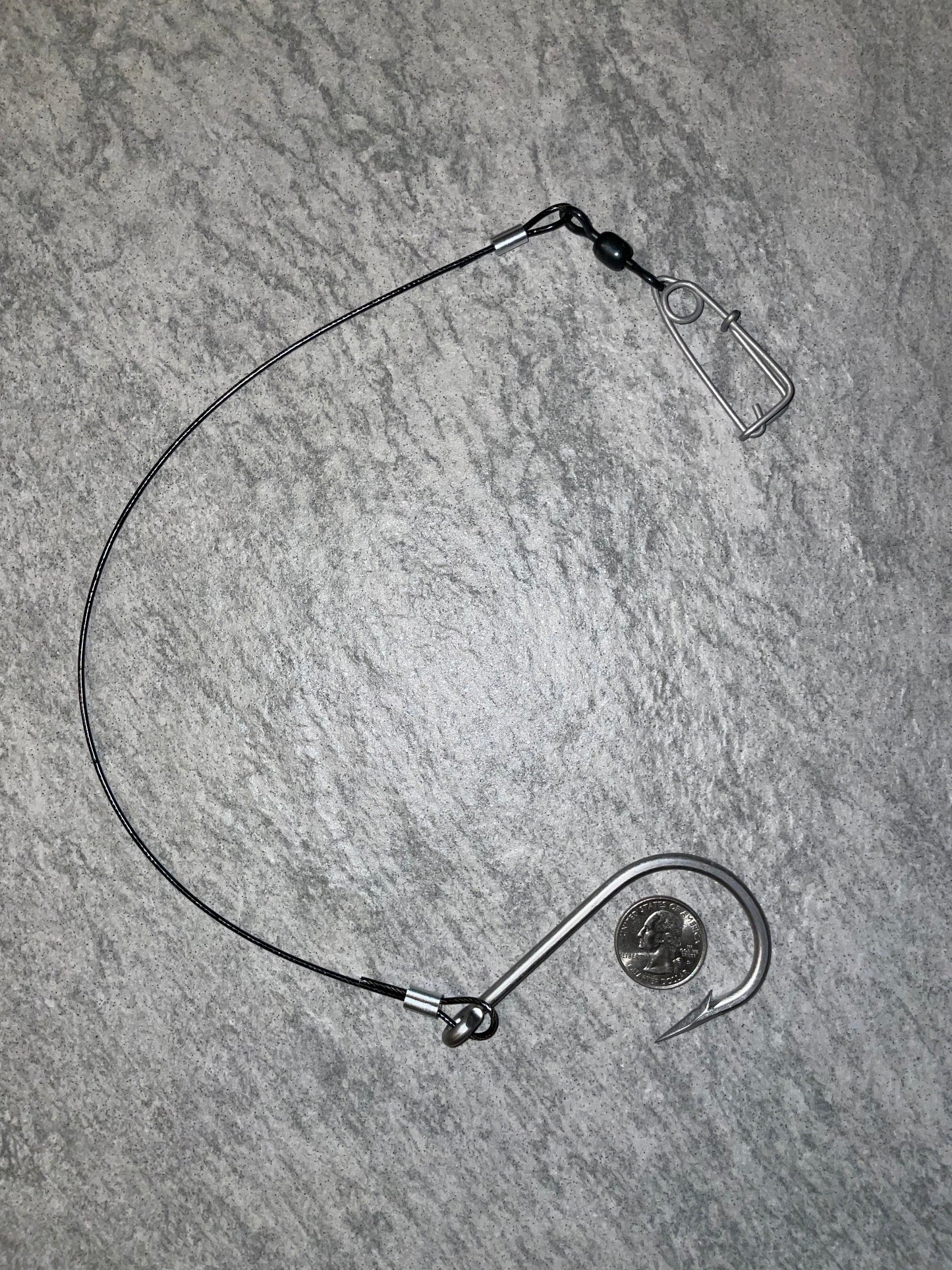 Single-Hook Catfish Rigs – Pre-Rigged Wire Leaders