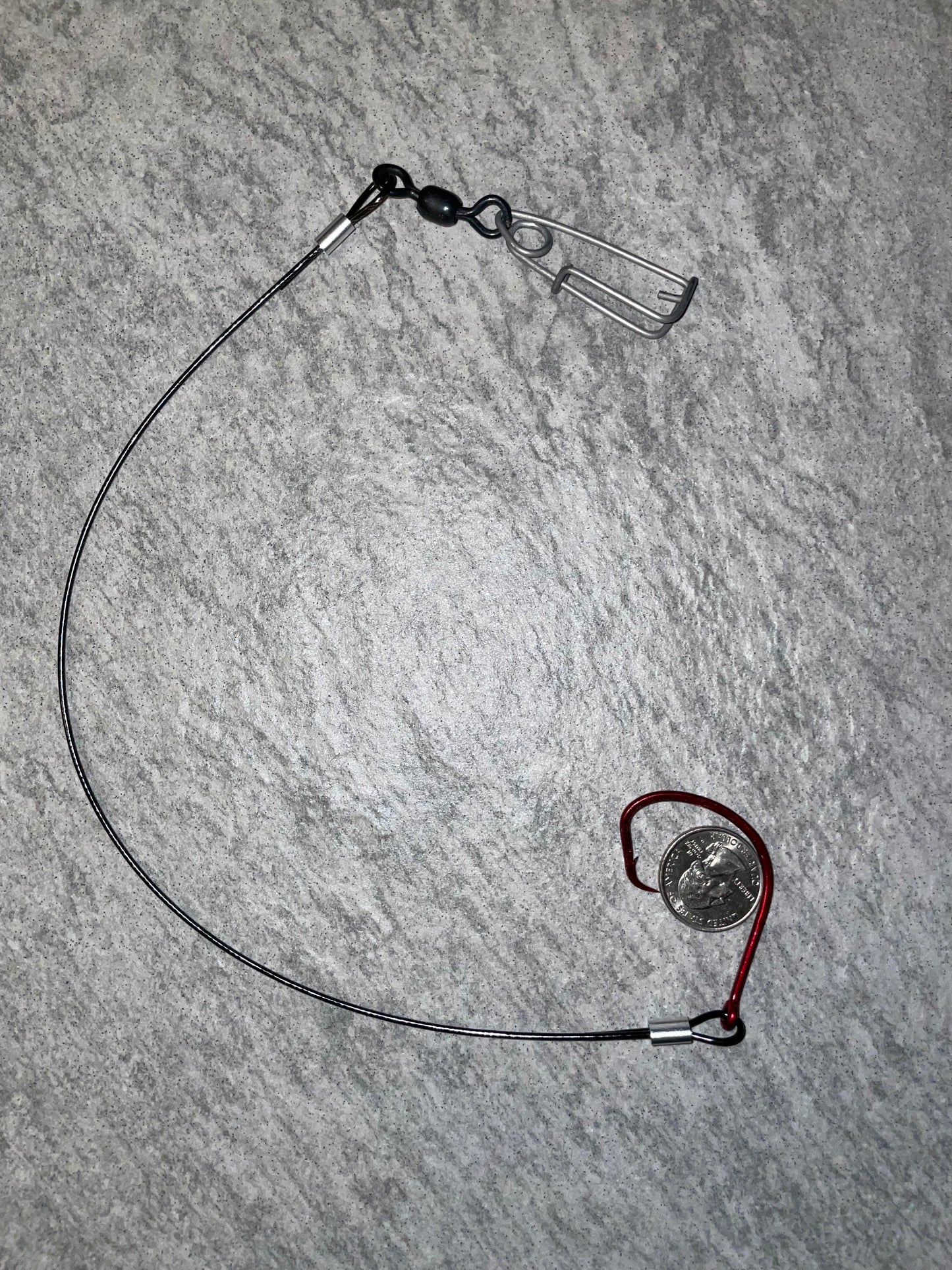 Single-Hook Catfish Rigs – Pre-Rigged Wire Leaders