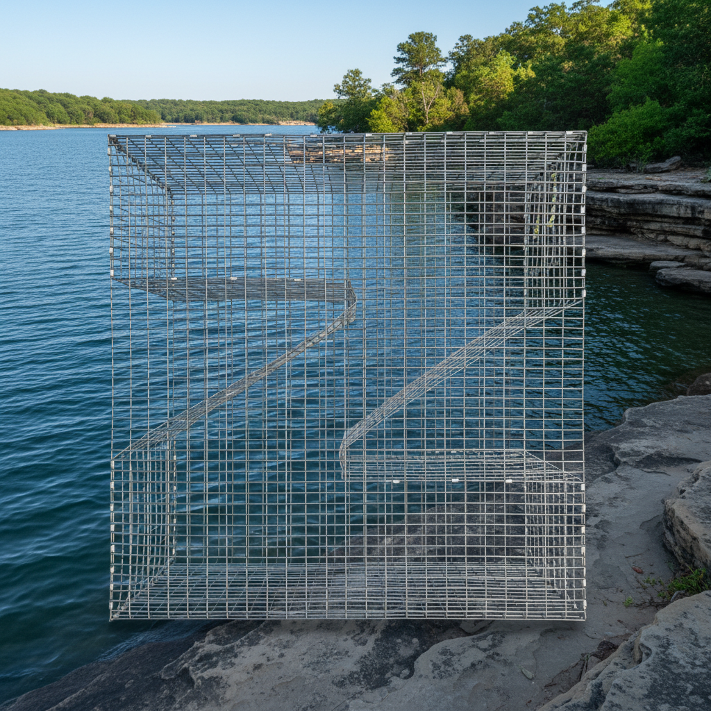 Galvanized Z-Trap flat Lake of the Ozarks